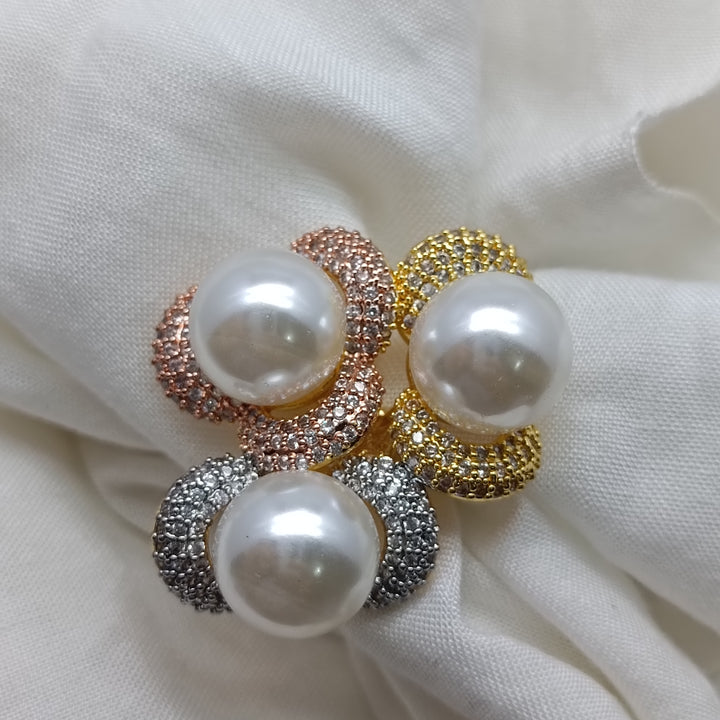 Beautiful daily wear pearl ring