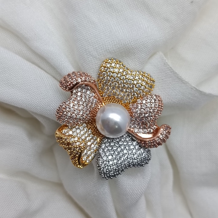 Luxury pearl ring