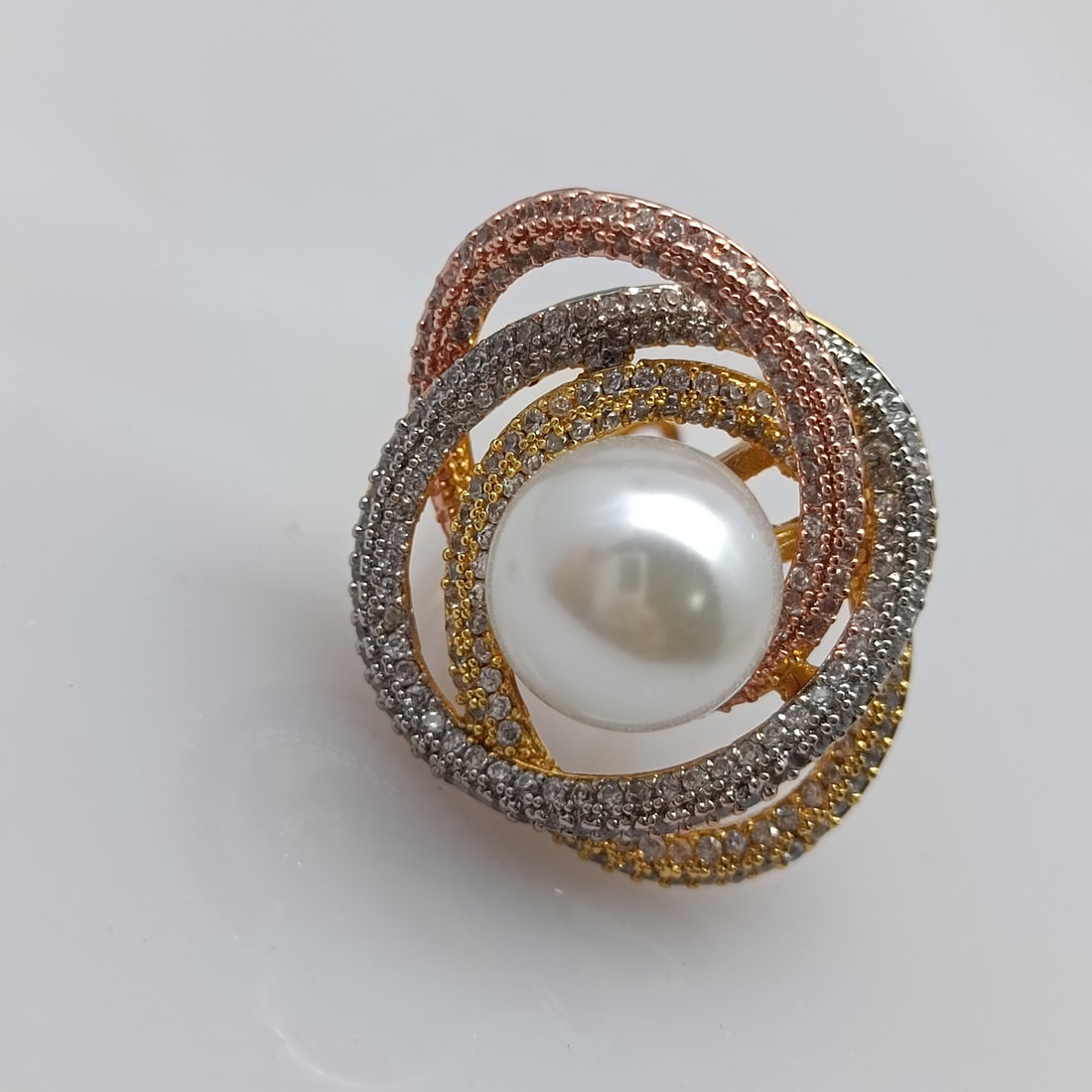 Beautiful daily wear pearl ring